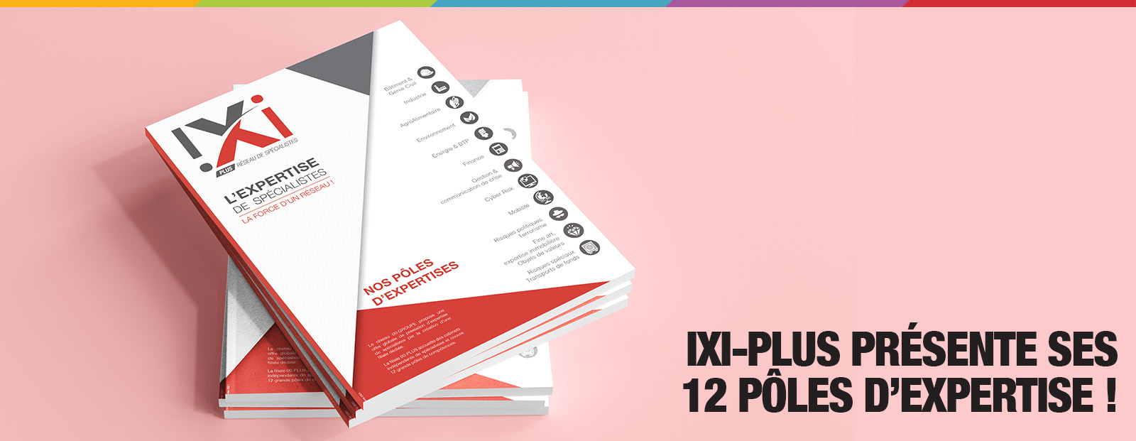 IXI-Plus présente ses 12 pôles d'expertises